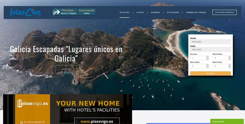 Portal Turístico de las Islas Cíes